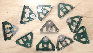 early Meccano 126 trunion bracket lot pre war QTY. 10 - Picture 1 of 7