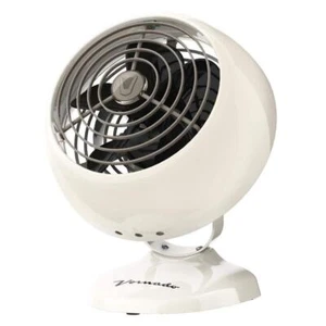 VFAN Mini Classic Personal Vintage Air Circulator Fan, Vintage White - Picture 1 of 6