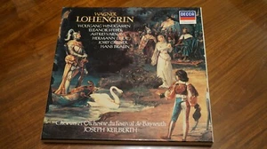 WAGNER Lohengrin KEILBERTH VARNAY WINDGASSEN MONO DECCA 5LP MINT - Foto 1 di 12