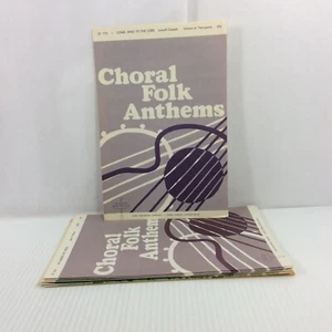 Choir Sheet Music Lot 10 Folk Hope Sacred Church Choral Octavo FD4 2684 - Picture 1 of 6