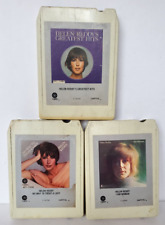 Helen Reddy 8-Tracks, Lot of 3 I Am Woman Greatest No Way To Treat A Lady TESTED