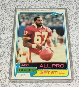 1981 Topps Kansas City Chiefs conjunto de equipo (12 cartas) Art Still - NMMT++ - Imagen 1 de 2
