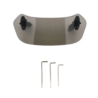 Motorrad Windschutzscheibe Spoiler Windabweiser Windschild Universal Einstellbar - Bild 1 von 4