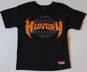 WWE Wrestling RYBACK Hungry Feed Me More Youth Size Large Black T-Shirt - Picture 1 of 6