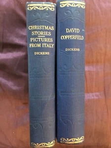 David Copperfield & Christmas Stories/Pictures from Italy by Dickens x2 - Picture 1 of 3