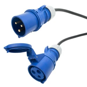 PCE Shark 32 amp H07RN-F Extension Cable Site Hook Up Trailing Lead. 3x4mm. - Picture 1 of 2