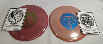 Discmania (Innova Made) Swirly S-Line DDX Batman74/100 Joker 81/100 Ltd Ed,Rare - Image 1 of 4