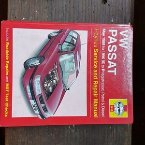 Haynes Service And Repair Manual - VW Passat - May 1988 To 1996 Used - Picture 1 of 2