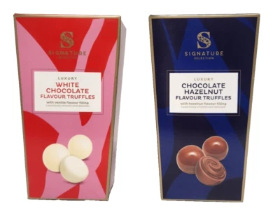 Signature Selection Luxury Hazelnut Truffle Gift Set Smooth & Decadent Chocolate - Image 1 of 4