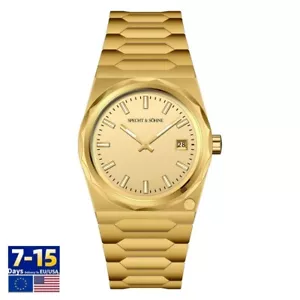 Reloj luminoso mecánico automático de cristal de zafiro para hombre movimiento Japón NH35A - Imagen 1 de 23