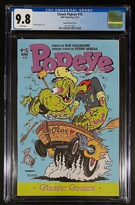 Classic Popeye #15 CGC 9.8 Pedro Vargas 1:10 variante IDW GHOST SOLO 2 CGC 9.8 - Foto 1 di 2