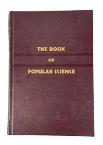 THE BOOK OF POPULAR SCIENCE Volume 7 Hardcover Book Set VINTAGE 1952 - Bild 1 von 6