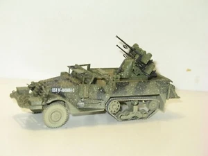 CORGI TOYS, Half track militaire USA anti-aérien mobile gun - Foto 1 di 5