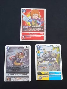Digimon Foil Holo Yolei Inoue BT8-085 Shakkoumon BT8-042 Ryudamon BT-060 - Picture 1 of 14