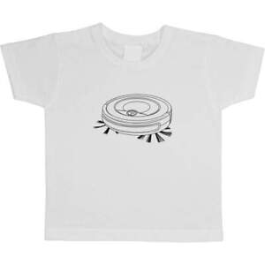 'Robot Vacuum' Children's / Kid's Cotton T-Shirts (TS039743)