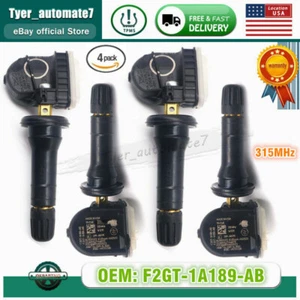 4PCS New F2GT-1A189-AB Tire Pressure Sensors 2015-18 For Ford F-150 EDGE MUSTANG - Picture 1 of 6