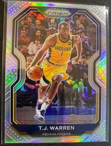 T.J. Warren (Indiana Pacers) - 2020/21 Prizm Silver Basketball Card #82 - Picture 1 of 2