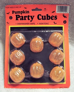 PUMPKIN PARTY CUBES - QTY. OF 8 - NEW IN PACKAGE - Picture 1 of 1