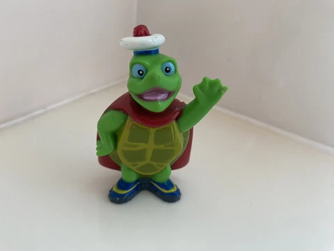 Mattel Wonder Pets Pets! Tuck the Turtle Figure Cake Topper 3" Small Cover