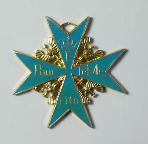 Preußischer Tapferkeitsorden - hellblauer Orden - Pour le Mérite - Bild 1 von 2