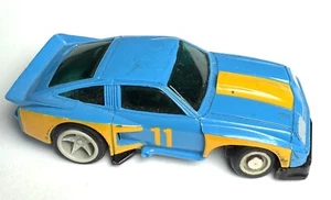 Matchbox Lanechanger Slotless Slot Car #11 RPS Chevy Monza Vintage Blue - Picture 1 of 10