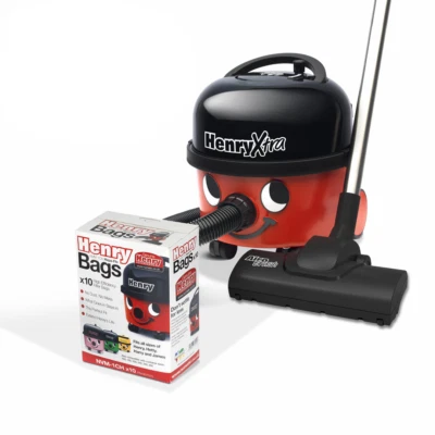 Henry Xtra Vacuum Cleaner HVX200 + 10 HepaFlo Filter Bags