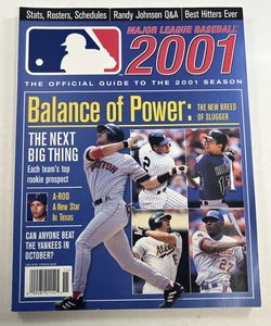 Major League Baseball 2001 Official Guide MG34 - Picture 1 of 2