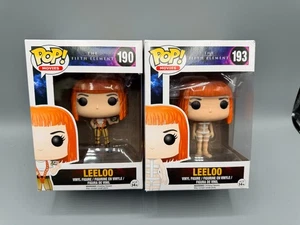 Fifth Element Movie Funko Pop Figur Lot Leeloo #190 #193 Neu - Bild 1 von 5