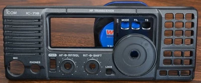 ICOM FRONT PANEL COVER FOR IC-718  - Image 1 of 4