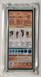 Nursing Edition Mini clipboard foldable 9 x 11.5"  Metal Cheat Sheets New sealed - Picture 1 of 4