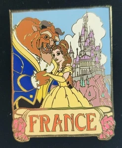 Disney Auctions Beauty and the Beast Belle France Travel Ltd Ed 1000 Pin 2004 - Picture 1 of 13