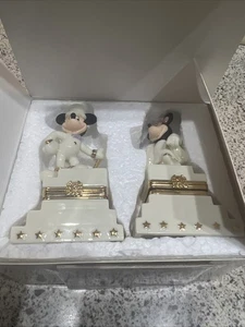 Lenox Scatole del Tesoro Topolino e Minnie 75° Anniversario Box Set - Foto 1 di 6