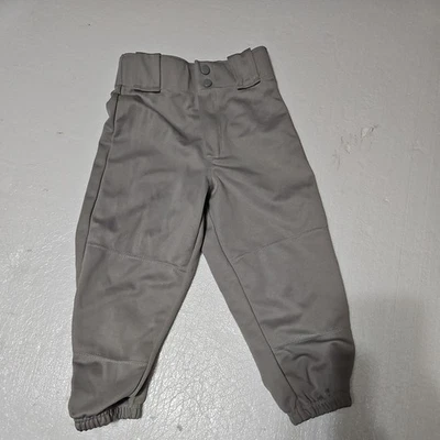 Pantalones de béisbol Rawlings grises con cinturón talla S grises para jóvenes Foto 1 de 4