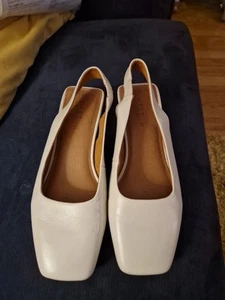 Next Ivory Shoes Size 7 Extra Wide - Picture 1 of 5