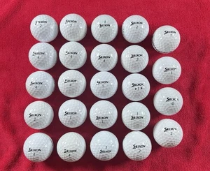 24 neuwertige Srixon Soft Feel Golfbälle 5A/4A kostenloser Versand - Bild 1 von 2