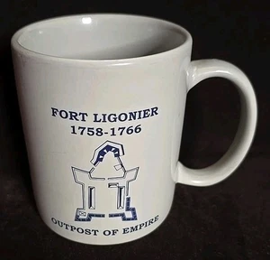 Tazza da caffè Fort Ligonier 1758-1766 stile tavola grigio avamposto dell'impero - Foto 1 di 5