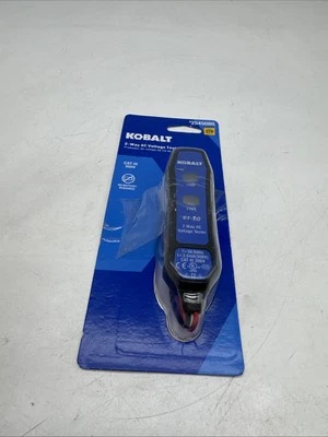 Kobalt 2 Way AC Voltage Tester Cat III 300V 120/240 2545080 ET-20.    19 - Image 1 of 3