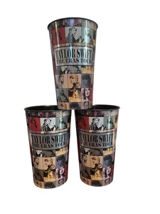 Taylor Swift Die Epochen Tour Konzert Swifties Film AMC Theater Tasse 44 Unzen 3er Set - Bild 1 von 8