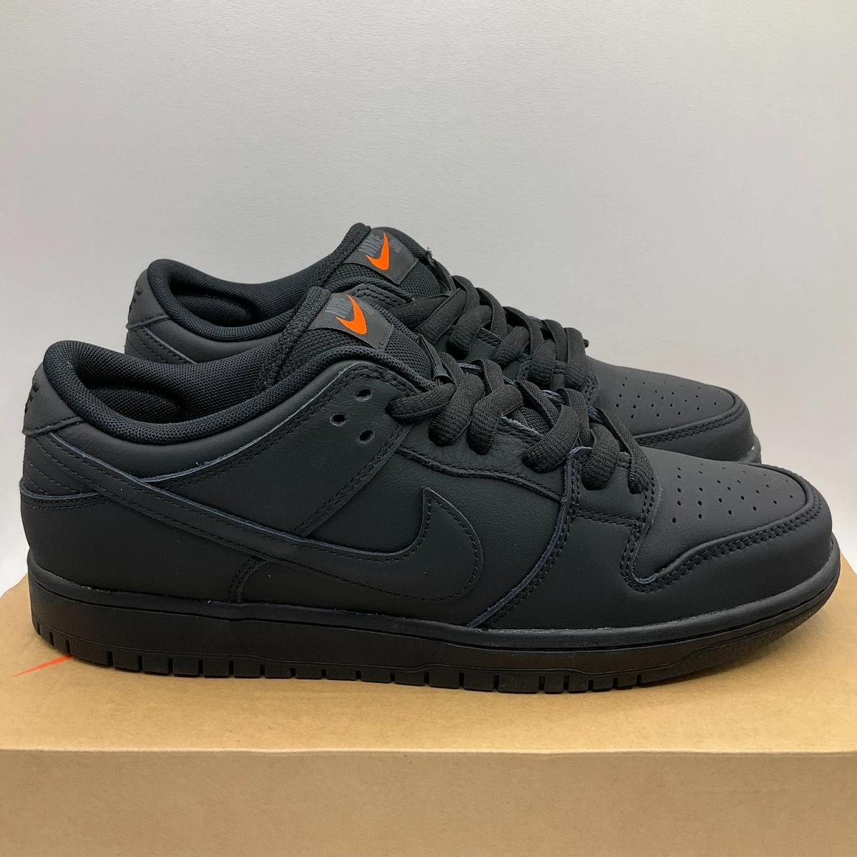 Nike Dunk Pro SB Low Triple Black | eBay