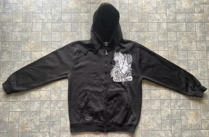 Vintage Y2K Victorious Urban Couture Hoodie mit durchgehendem Reißverschluss Größe Large Love Faith Vintage - Bild 1 von 24