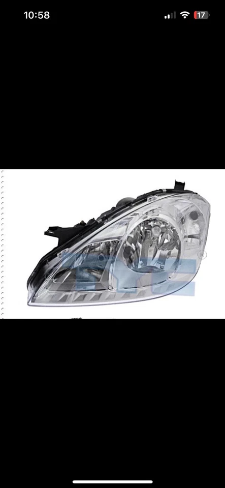 Mercedes A-Klasse W 169 MOPF  Scheinwerfer vorne links A 169 820 57 61 - Bild 1 von 1