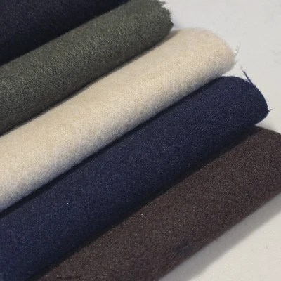 Deadstock Washable Wool Fabric Ideal For Coats and Scarfs 58" Wide By The Meter - Image 1 of 4