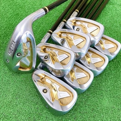 Honma BERES IS-02 3S Iron Set 6-11i Aw Sw 8pc RH Graphite Golf Club 3Star Japan - Image 1 of 4