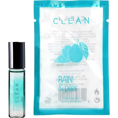 Clean Rain & PEAR Eau Fraiche for Women .17 Oz 5 Ml