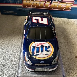 Rusty Wallace #2 Miller Lite Club Car Bank 2002 Taurus 1:24 Scale Action - Picture 1 of 5