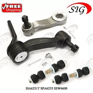 Kit de 4 piezas para Chevy S10 1995-2004 4x4 barra estabilizadora delantera brazo Pitman y brazo loca - Imagen 1 de 8