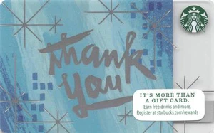 Starbucks Winter Thank You 2014 Gift Card Collectible NEW NV - Pin Covered - Picture 1 of 1