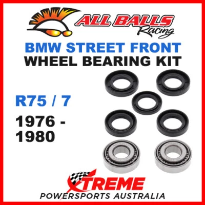 Kit de rolamento de roda dianteira All Balls 25-1523 BMW R75/7 1976-1980 - Imagem 1 de 2