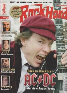 ROCK HARD N°81 AC/DC / METAL CHURCH / CRADLE OF FILTH / VOLBEAT / STAIND / PHAZM - Picture 1 of 2