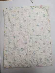 Selbstgemachte Babydecke Steppdecke Kinderzimmer ca. 32x41 cm - Bild 1 von 5